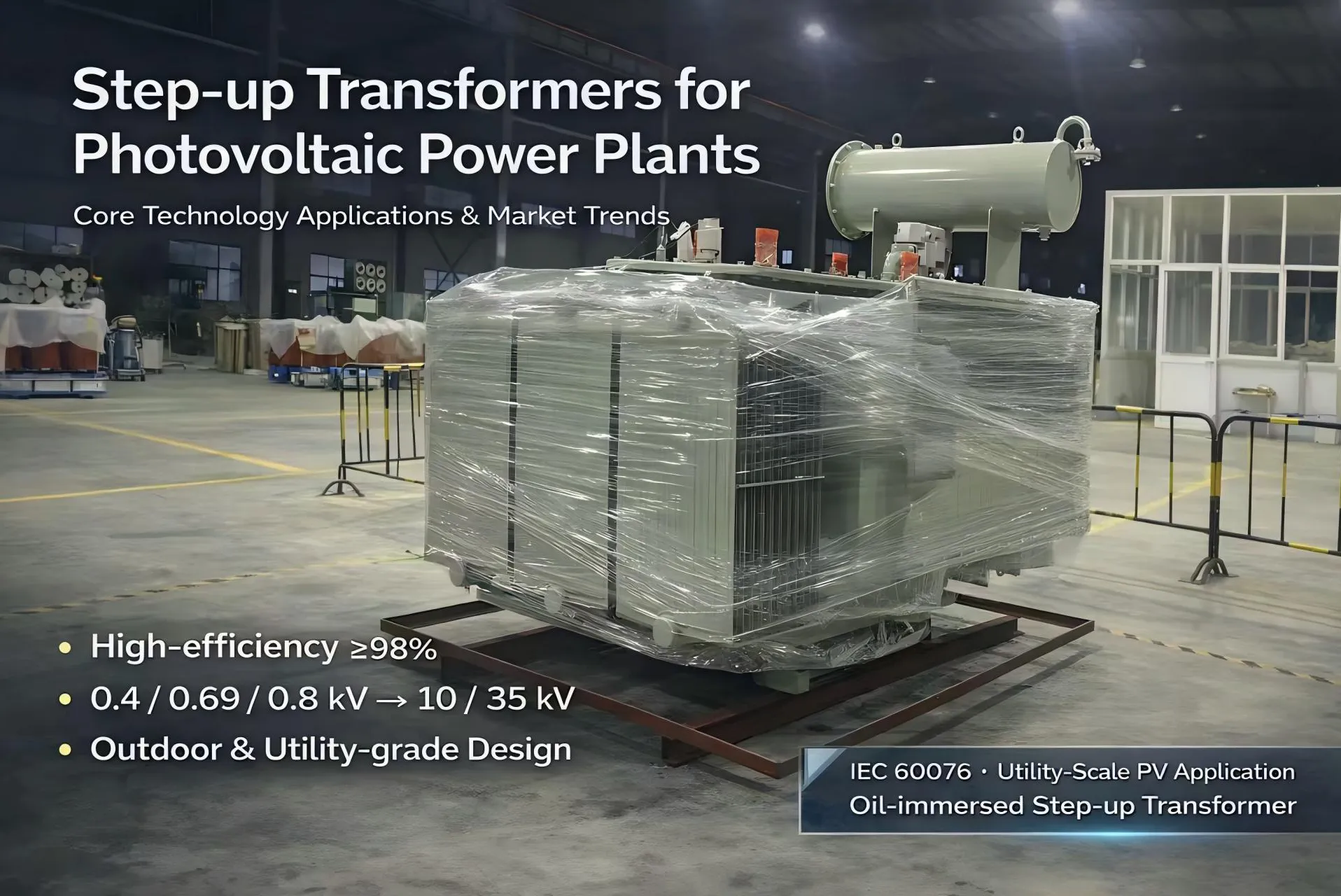 Step-up Transformers for Photovoltaic Power Plants: Core Technology Applications and Market Trend Analysis